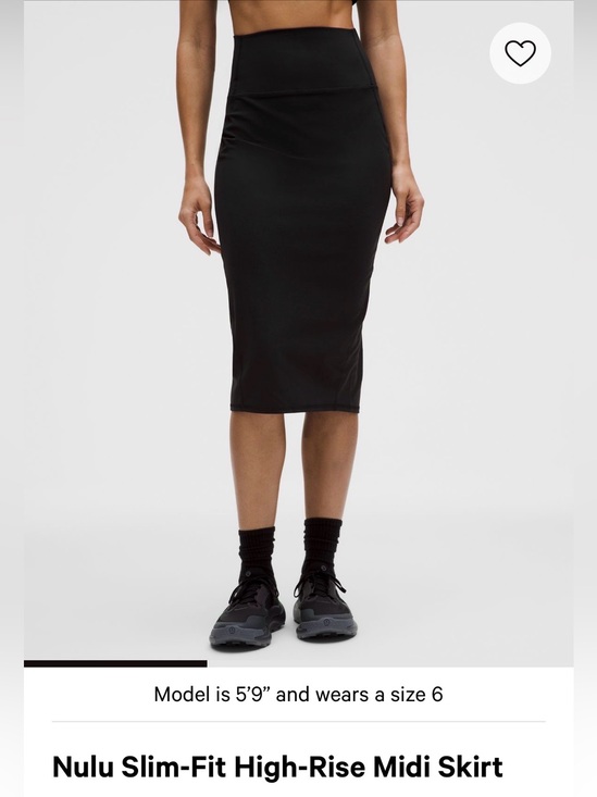 lululemon athletica Dresses & Skirts - lululemon athletica Pencil Skirt Duo — Charcoal and Dark Brown
